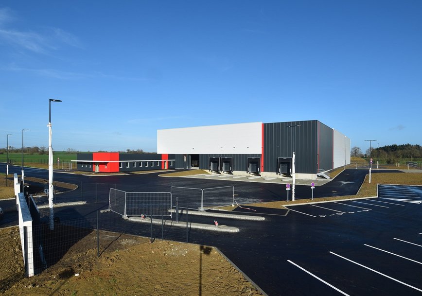 Nouveau centre de distribution Hutchinson Le Joint Français à Château-Gontier